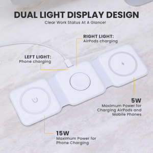 3 IN 1 Magnetic Suction Wireless Charger